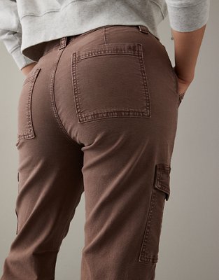 AE Stretch Curvy Cargo Straight Pant
