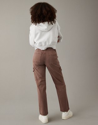 AE Stretch Curvy Cargo Straight Pant