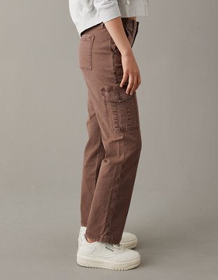 Женские брюки American Eagle AE Stretch Curvy Cargo Straight Pant — фото 4