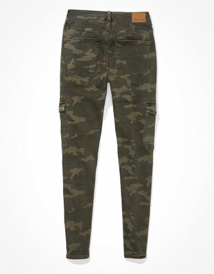 AE Next Level Curvy High-Waisted Cargo Jegging