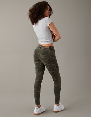 Женские джинсы American Eagle AE Next Level Curvy High-Waisted Cargo Jegging — фото 2