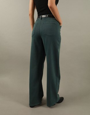 AE Curvy Super High-Waisted Baggy Wide-Leg Pant