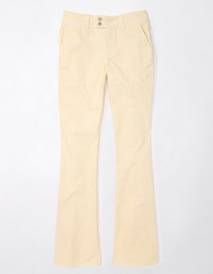 The Kick Boot Pant in Cream