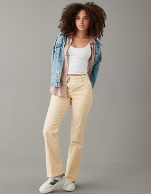 AE Stretch High-Waisted Corduroy Jegging