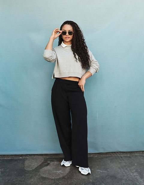 Женские брюки American Eagle AE Curvy High-Waisted Poppy Trouser