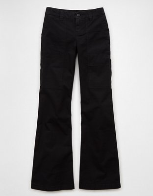 AE Snappy Stretch Curvy Low-Rise Baggy Flare Pant