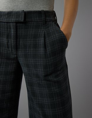 Женские брюки American Eagle AE Stretch Curvy High-Waisted Wide-Leg Trouser — фото 6