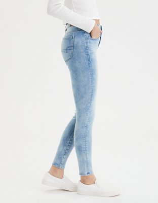 Женские джинсы American Eagle AE High-Waisted Jegging Crop — фото 4