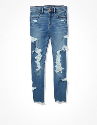 AE Ne(x)t Level Ripped High-Waisted Jegging Crop
