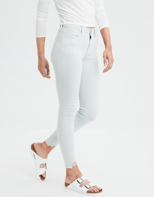 Женские джинсы American Eagle AE Ne(x)t Level High-Waisted Jegging Crop — фото 5