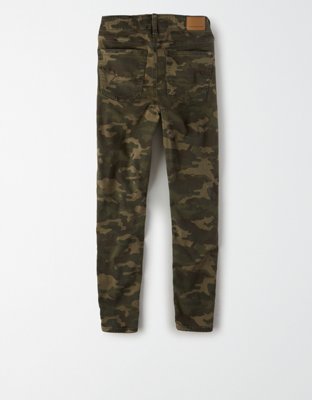 white american eagle pants