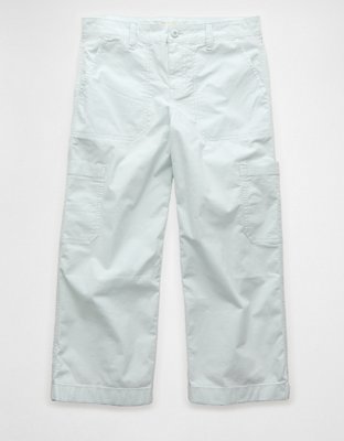 AE Stretch Low-Rise Straight Crop Pant