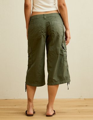 AE Super Low-Rise Baggy Capri Pant