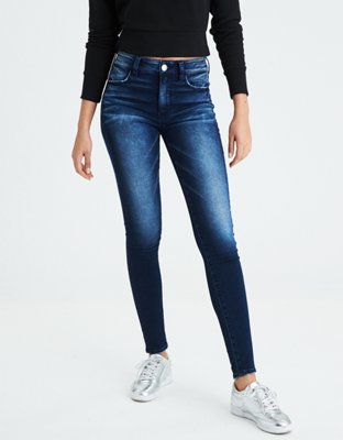 AE Super Soft High-Waisted Jegging, Bright Star | American Eagle Outfitters