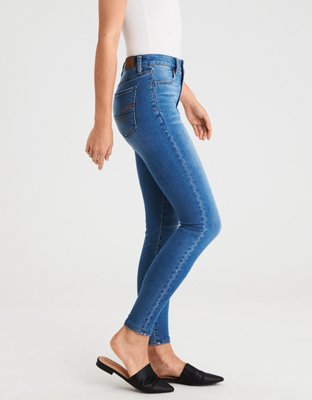 Женские джинсы American Eagle AE Super Soft Super High-Waisted Jegging — фото 3
