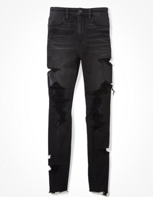 american eagle women's black pants