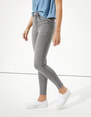Женские джинсы American Eagle AE Super High-Waisted Jegging — фото 4