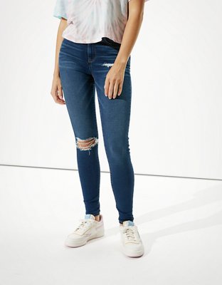 AE Next Level Ripped Super High-Waisted Jegging