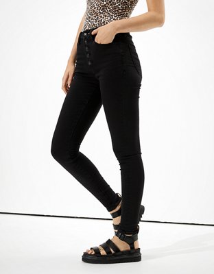 Женские джинсы American Eagle AE Cozy Ne(x)t Level Super High-Waisted Jegging — фото 4