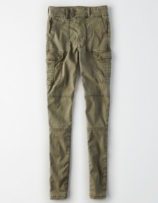 Женские джинсы American Eagle AE Super High-Waisted Cargo Jegging — фото 3
