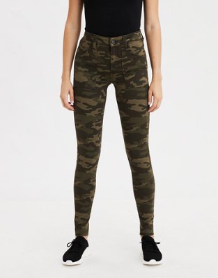 army print jeggings