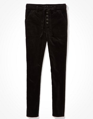 Женские джинсы American Eagle AE Super High-Waisted Corduroy Jegging — фото 3