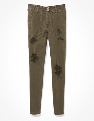 Женские джинсы American Eagle AE Ripped Jegging — фото 3