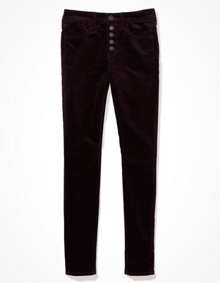 Женские джинсы American Eagle AE High-Waisted Velvet Jegging — фото 3