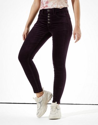 American Eagle Extreme Legging Highest Rise Wine Deep Red Jeggings - S – Le  Prix Fashion & Consulting