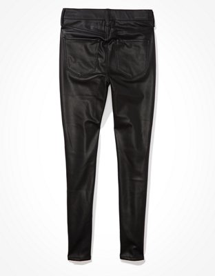 AE High-Waisted Vegan Leather Jegging