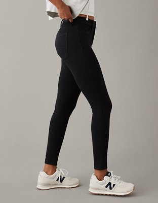 West Loop Black Denim Leggings & Jeggings for Women