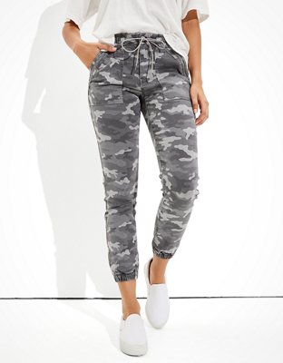 ae high waisted denim jogger