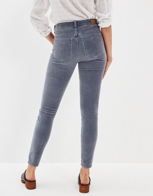 Женские джинсы American Eagle AE Stretch Corduroy High-Waisted Jegging — фото 2
