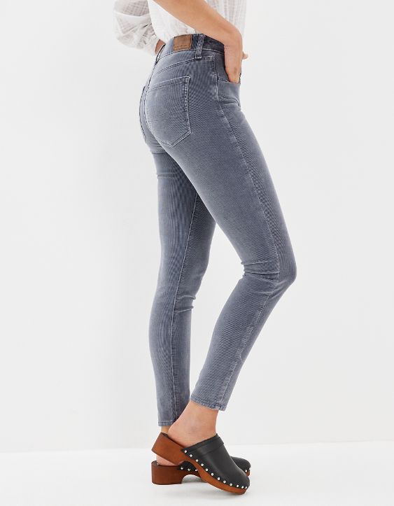 AE High-Waisted Jegging de corderoy stretch