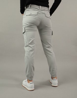 AE Stretch High-Waisted Cargo Jegging Jogger