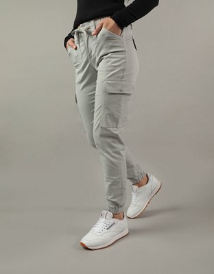 AE Stretch High-Waisted Cargo Jegging Jogger