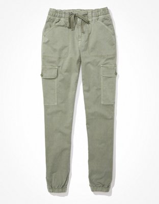 AE Stretch High-Waisted Cargo Jegging Jogger