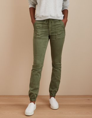 Denim joggers cheap american eagle