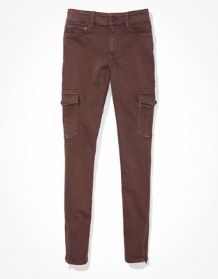 Женские джинсы American Eagle AE Next Level High-Waisted Cargo Jegging — фото 3