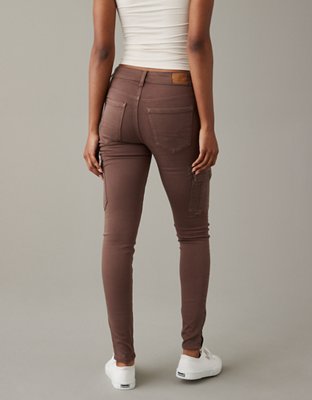 Женские джинсы American Eagle AE Next Level High-Waisted Cargo Jegging — фото 2