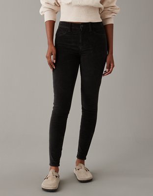 Buy Go Colors Women Olive Corduroy Jeggings Online at Best Prices