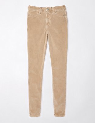 Женские джинсы American Eagle AE Stretch High-Waisted Corduroy Jegging — фото 3