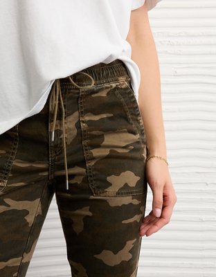 AE Camo Stretch High-Waisted Jegging Jogger