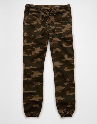 AE Camo Stretch High-Waisted Jegging Jogger