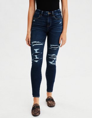 super soft high waisted jeans