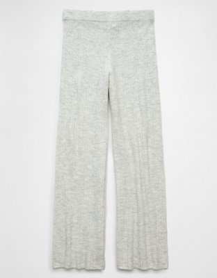 AE High-Waisted Wide-Leg Sweater Pant