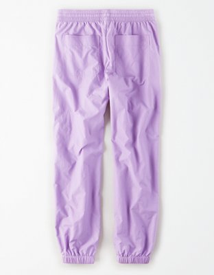 AE High-Waisted Nylon Windbreaker Pant