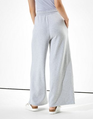 AE Forever Fleece Wide Leg Sweatpant