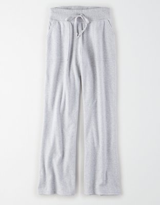 grey flare sweatpants