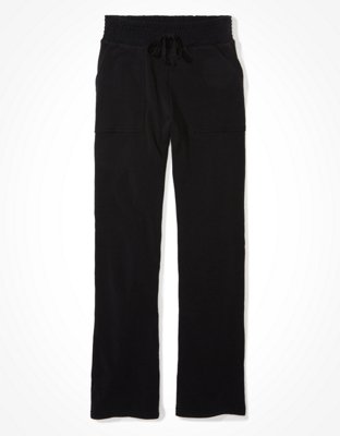 AE High-Waisted Forever Fleece Flare Sweatpant